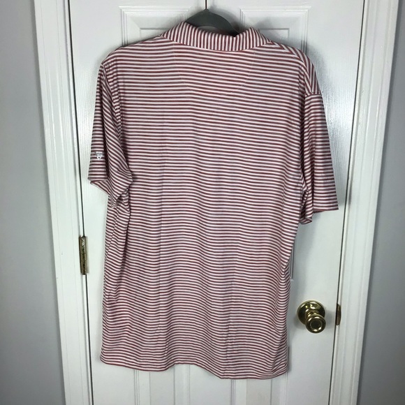 MAELREG Wicking Performance Moisture Dry Brick White Polo Men’s Size Large - Picture 2 of 4